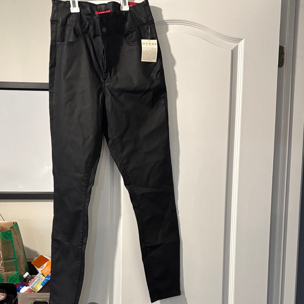 Guess Jet Black Denim Pants